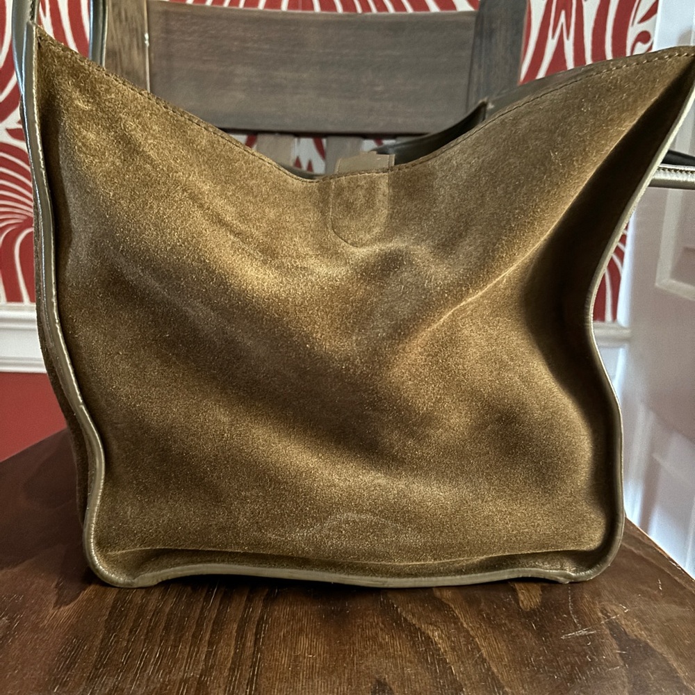 Celine Luggage Phantom Suede Tote Bag - Picture 15 of 16